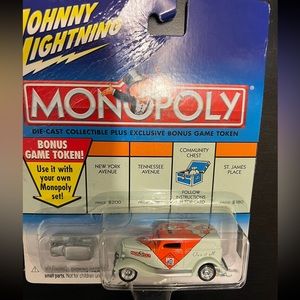 Johnny Lightning Monopoly Car.  “In Jail” 1933 Delivery vehicle